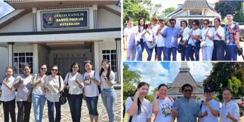 Suka Cita Melayani: Bazar Murah ke-14 DPH Stasi Katedral Tanjungkarang Sukses Digelar di Paroki Kota Gajah